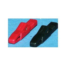Alligator clip for battery charger cables