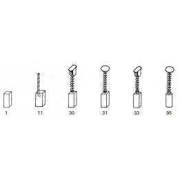 Brushes for Low-voltage Motors